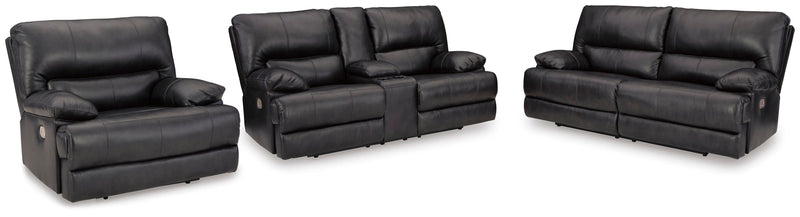 Ashley Furniture Mountainous Living Room Set featuring plush sofas and armchairs in a cozy, modern design for comfortable living spaces.