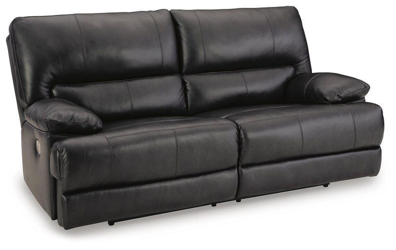 Ashley Furniture Mountainous Living Room Set with sectional sofa and coordinating pieces, shown from an angled view.