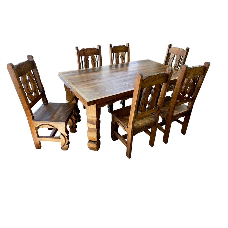 Reclaimed Wood Yugo Dining Set