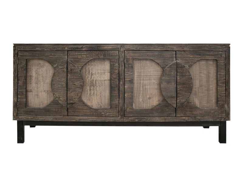 Cosalá 4 Doors, Console w/ Brown finish