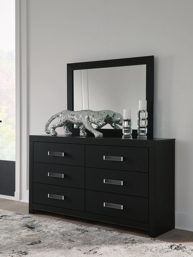 Maeling Dresser and Mirror
