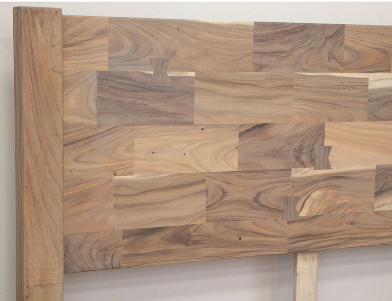 Natural Parota King Bed