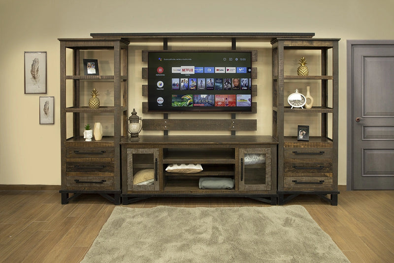 Loft Brown Wall Unit