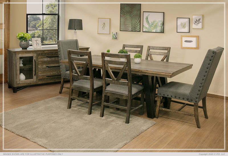 Loft Brown Dining Set - Brown