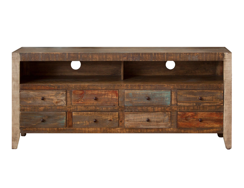 Antique Multicolor Wall Unit