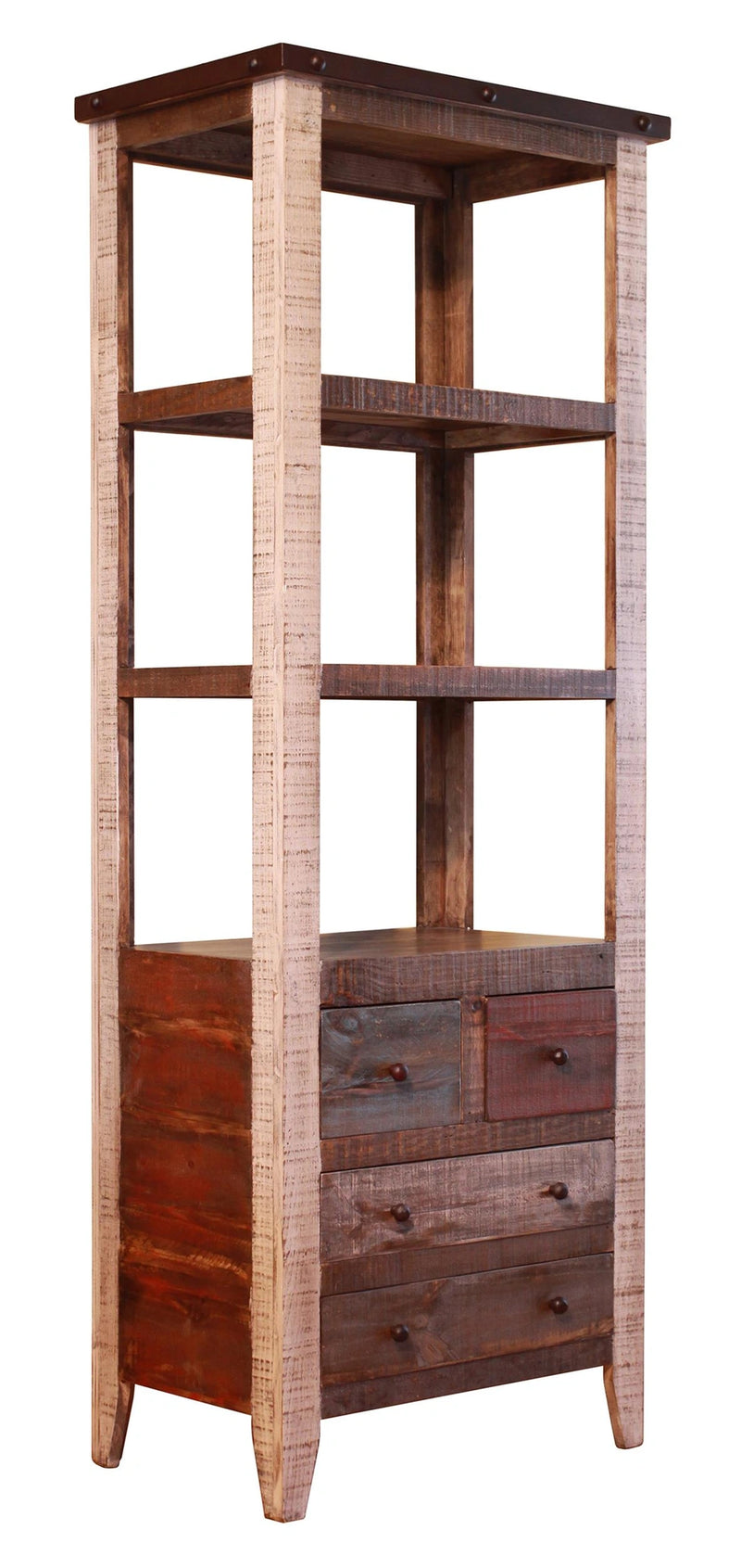 Antique Multicolor Wall Unit