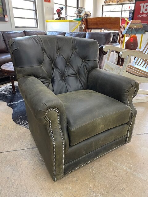 Mayo 4787 Series Swivel Chair New Zealand Bovine Leather