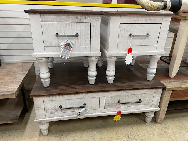 Rock Valley 3-Piece Coffee Table Set IFD1921 Collection