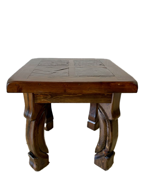 Ox Yoke End Table