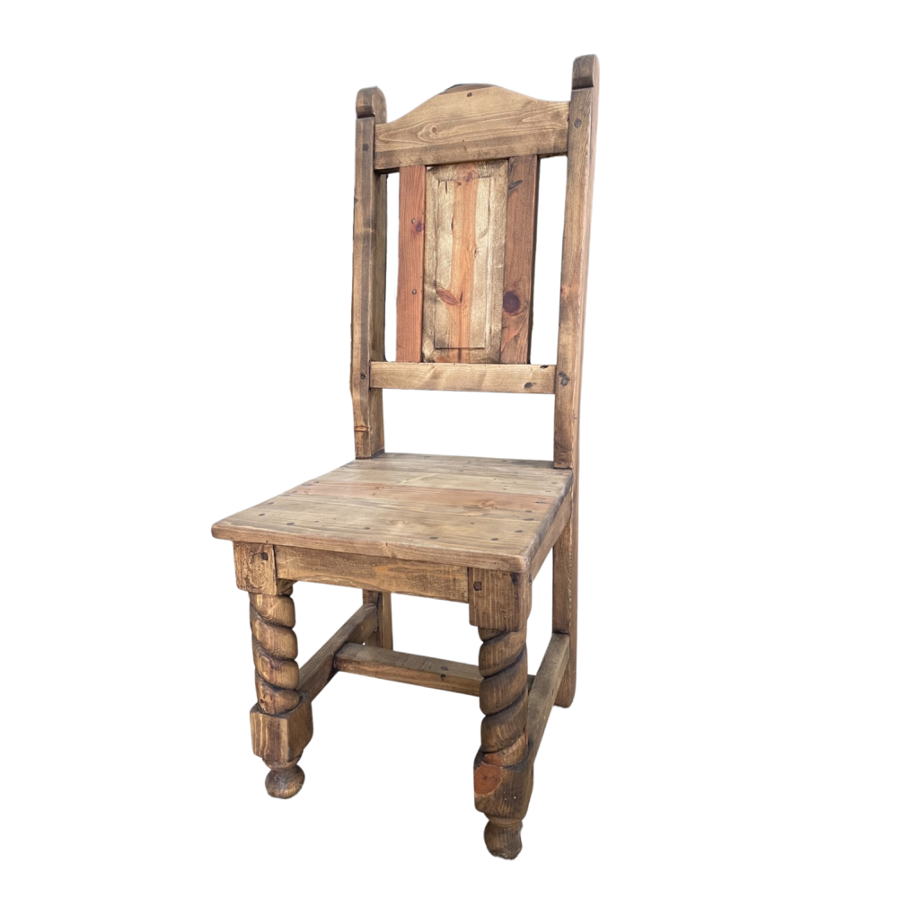 reclaimed wood dining chairs