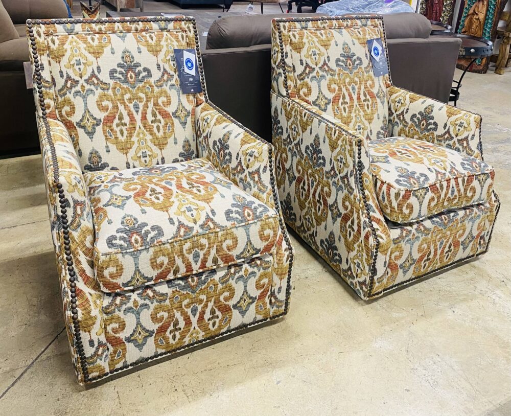New Upholstery Swivel Accent Chairs