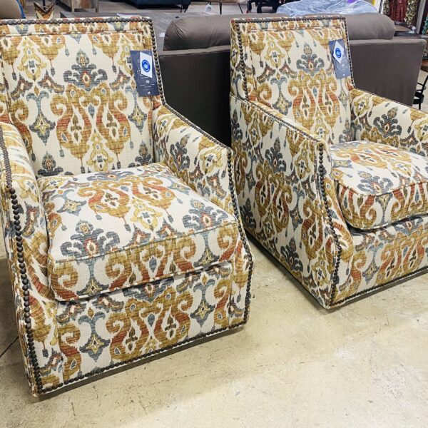 New Upholstery Swivel Accent Chairs